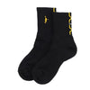 スタンダード パネルソックス ITP19332B - ブラック/ゴールド
