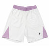 30%OFF SALE!! ITP24322 バスケット ショーツ - ホワイト/ライラック