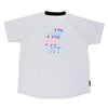 ネオン ロゴ Tシャツ ITP25315 - ホワイト/ベイクドピンク