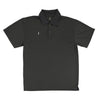 ワンポイント プリント ポロシャツ ITP25335 - チャコール