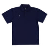 ワンポイント プリント ポロシャツ ITP25335 - ネイビー