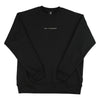 ナチュラル アースカラー スウェットシャツ ITP25428 - ブラック