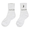 ベーシックロゴ ジャガード ソックス ITP25439 - ホワイト/ブラック