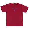 アッパーアーチロゴ Tシャツ ITP26002 - カーマイン
