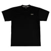 タイポグラフィー ツーステップロゴ Tシャツ ITP26064 - ブラック