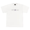 センターロゴペイント Tシャツ ITP26069 - ホワイト/パープル