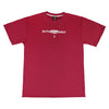 ゴールネット Tシャツ ITP26504 - カーマイン/アイスグレー