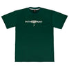 ゴールネット Tシャツ ITP26504 - グリーン/キャメル