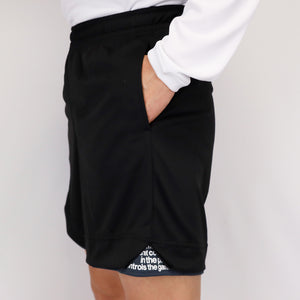 20%OFF SALE!! [膝上ショート丈]　ベーシック メッセージ ロゴ ショーツ ITP25334
