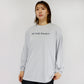 [予約再入荷] 12/17出荷 タイポグラフィー ロングスリーブシャツ ITP25447