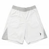 セール品のため返品交換不可 [BIGサイズ限定(XL,2XL,3XL) 対象商品3点以上ご購入で30%OFF] ITP24322 バスケット ショーツ - ホワイト/アイスグレー