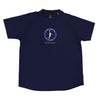 ペイズリー パターン Tシャツ ITP25317 - ネイビー