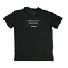 タイポグラフィー メランジ Tシャツ ITP25339 - ブラック/チャコール