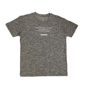 20%OFF SALE!! タイポグラフィー メランジ Tシャツ ITP25339