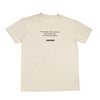 タイポグラフィー メランジ Tシャツ ITP25339 - グレー/ホワイト