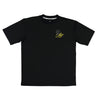 ITP カーシブ ワンポイント Tシャツ ITP25346 - ブラック/レモン
