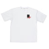 ITP カーシブ ワンポイント Tシャツ ITP25346 - ホワイト/レッド