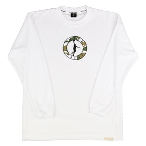 [20%OFFクーポン対象商品] ナチュラル サークルカモ ロングスリーブシャツ ITP25422