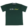 [予約商品]  日時指定不可  10月上旬発送予約受付中 ベーシック スクリプト Tシャツ ITP25433 - グリーン