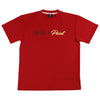 [20%OFFクーポン対象商品] ベーシック スクリプト Tシャツ ITP25433 - レッド