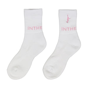 [予約商品]  日時指定不可  10月上旬発送予約受付中 ベーシックロゴ ジャガード ソックス  ITP25439