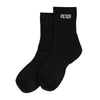 [予約商品] 7月下旬発送予約受付中タイポグラフィー ソックス 25FW ITP25449 - ブラック