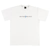 センターロゴペイント Tシャツ ITP26069 - ホワイト/ライトブルー