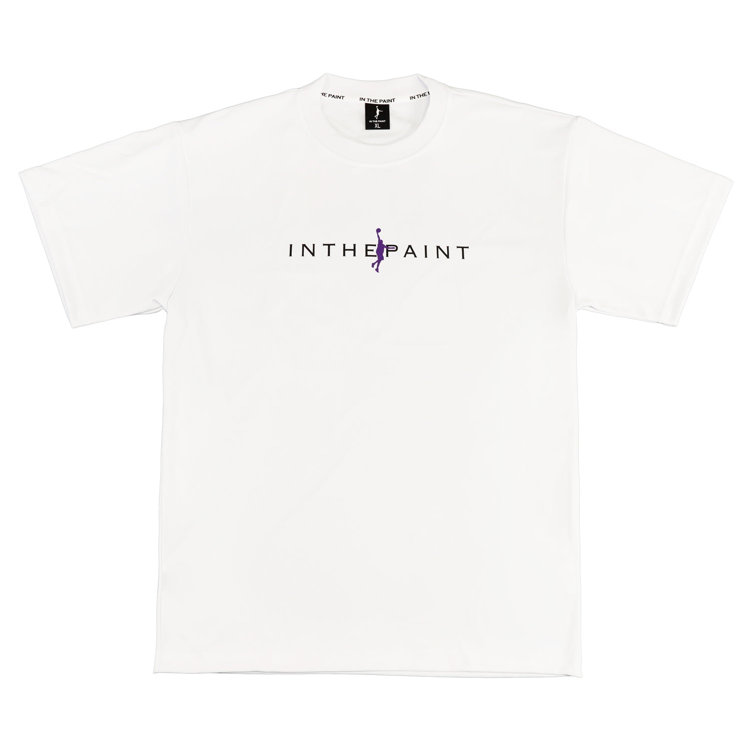 ホワイト ロゴ入り Tシャツ センターロゴペイント Tシャツ ITP26069