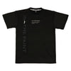 バーティカルロゴ Tシャツ ITP26508 - ブラック/ホワイト