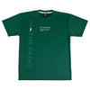 バーティカルロゴ Tシャツ ITP26508 - グリーン/ホワイト