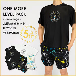 ONE MORE LEVEL PACK サークルロゴ お得な5点セット ITP2657S